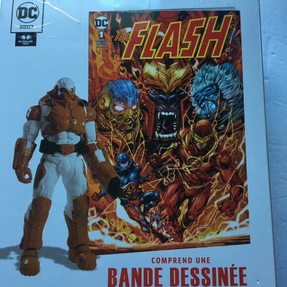 NEW DC Comics Heat Wave 7'' McFarlane Figure With Flash Comic - Picture 9 of 10